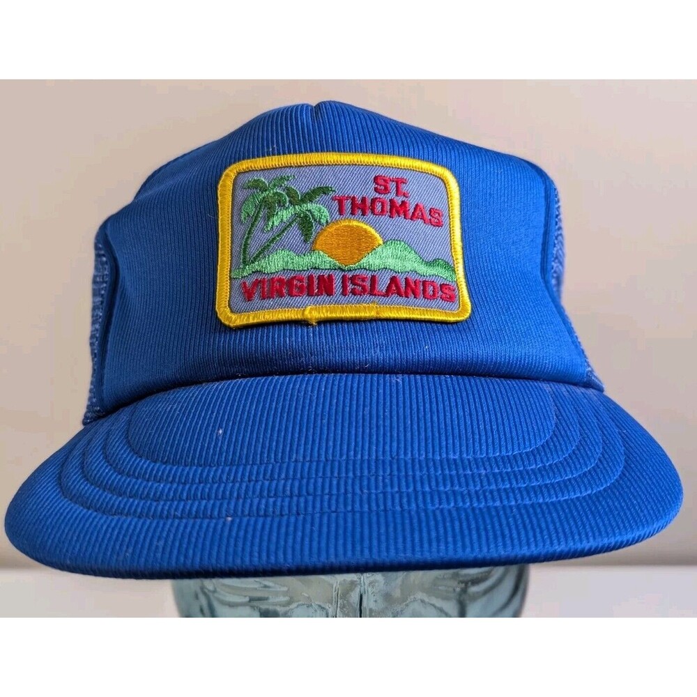 Vintage St. Thomas Virgin Islands Hat - Mesh Hat / Trucker Hat / Snapback / Cap